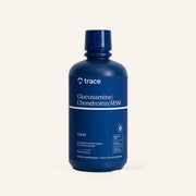 Trace Minerals gliukozamino pakuotė šviesiame fone