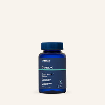 Trace minerals Stress-X pakuotė 120 tab. šviesniame fone